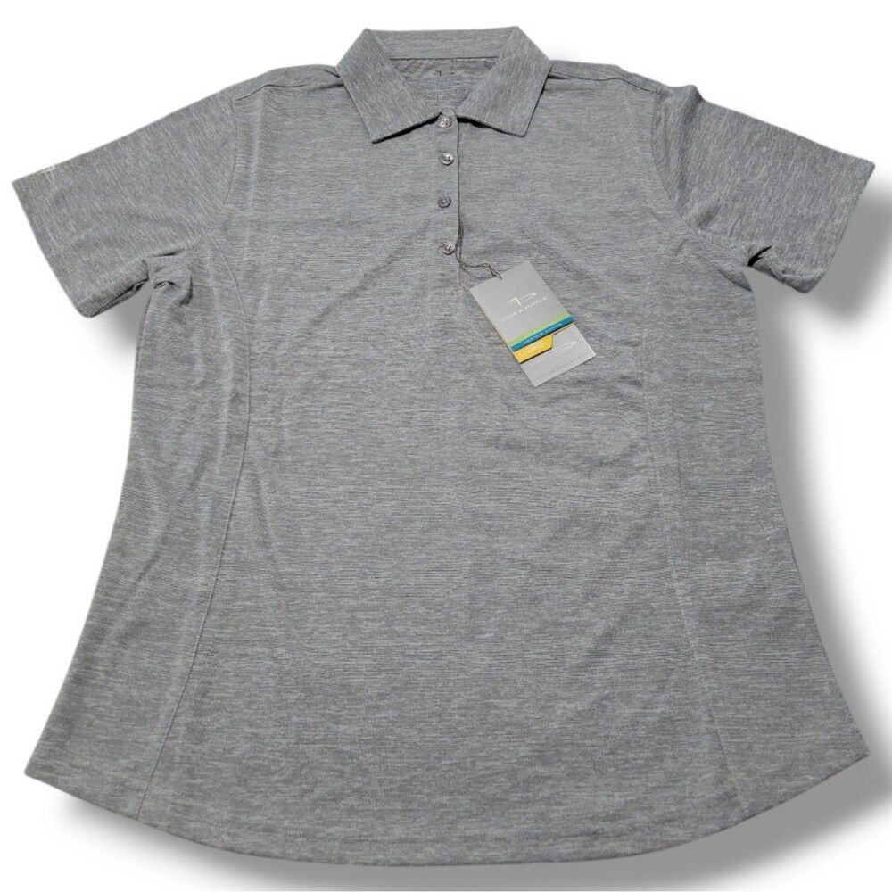 New Page & Tuttle Top Size SM Golf Polo Shirt Cool Swing Micro Tech Performance